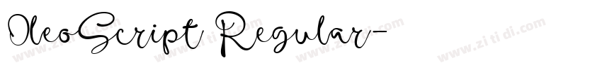 0leoScript Regular字体转换 0leoScript Regular字体转换
